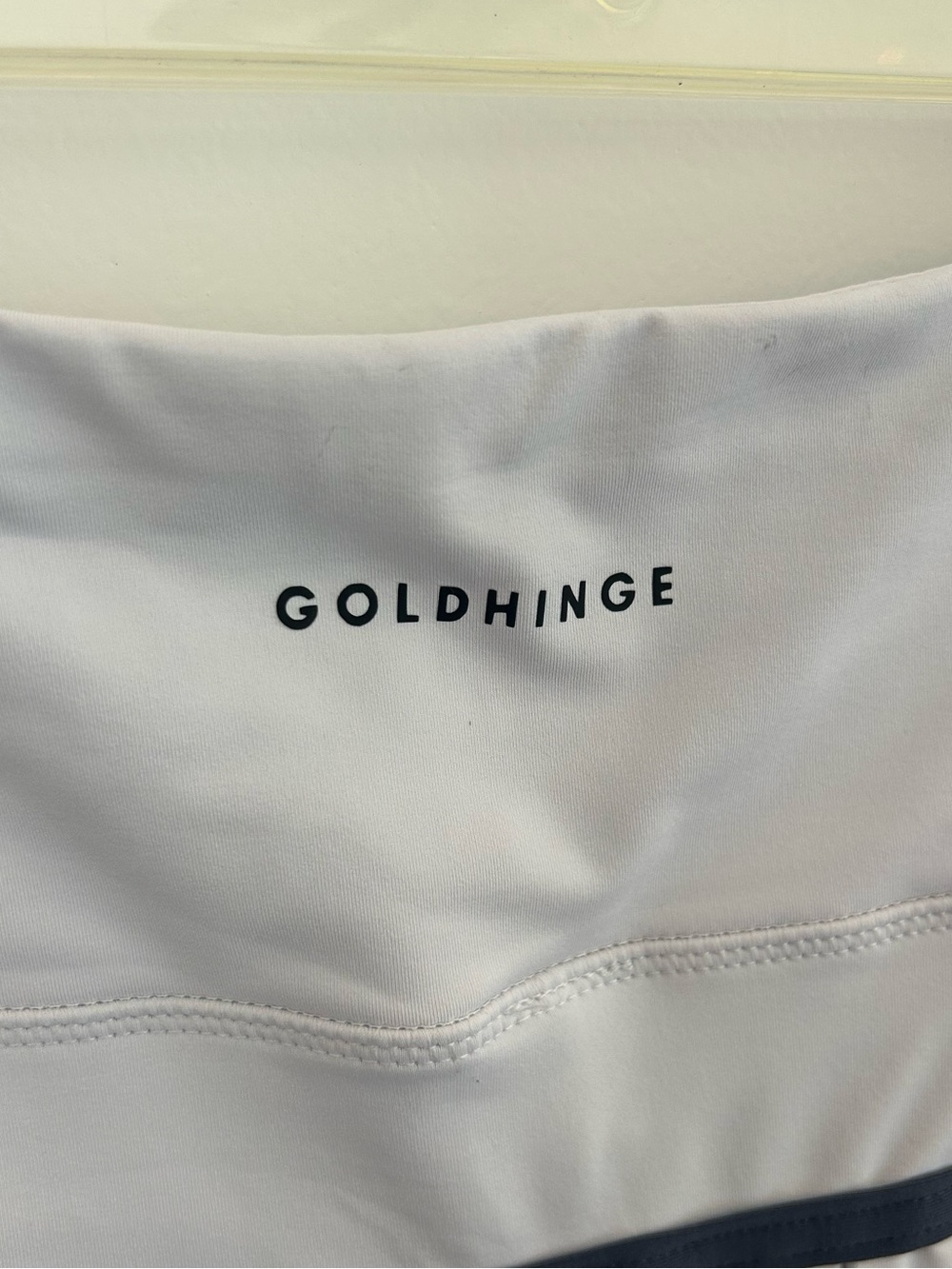 Gold Hinge White Pleated Athletic Skirt — Size Medium — Tennis & Golf - Picture 4 of 6